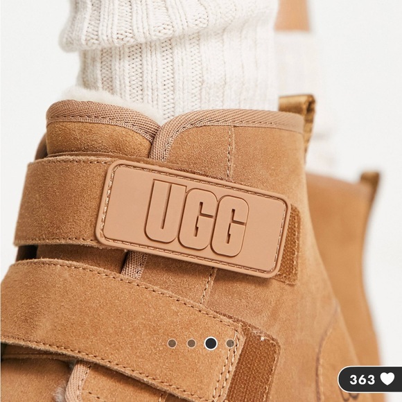 UGG | Neumel Platform Boots In Chestnut Suede NEW - Picture 2 of 15